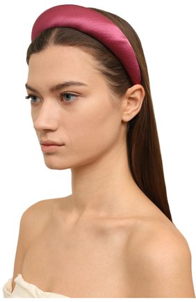 Женский ободок для волос JENNIFER BEHR розового цвета, арт. 15BB4 | Фото 2 (Статус проверки: Проверена категория)