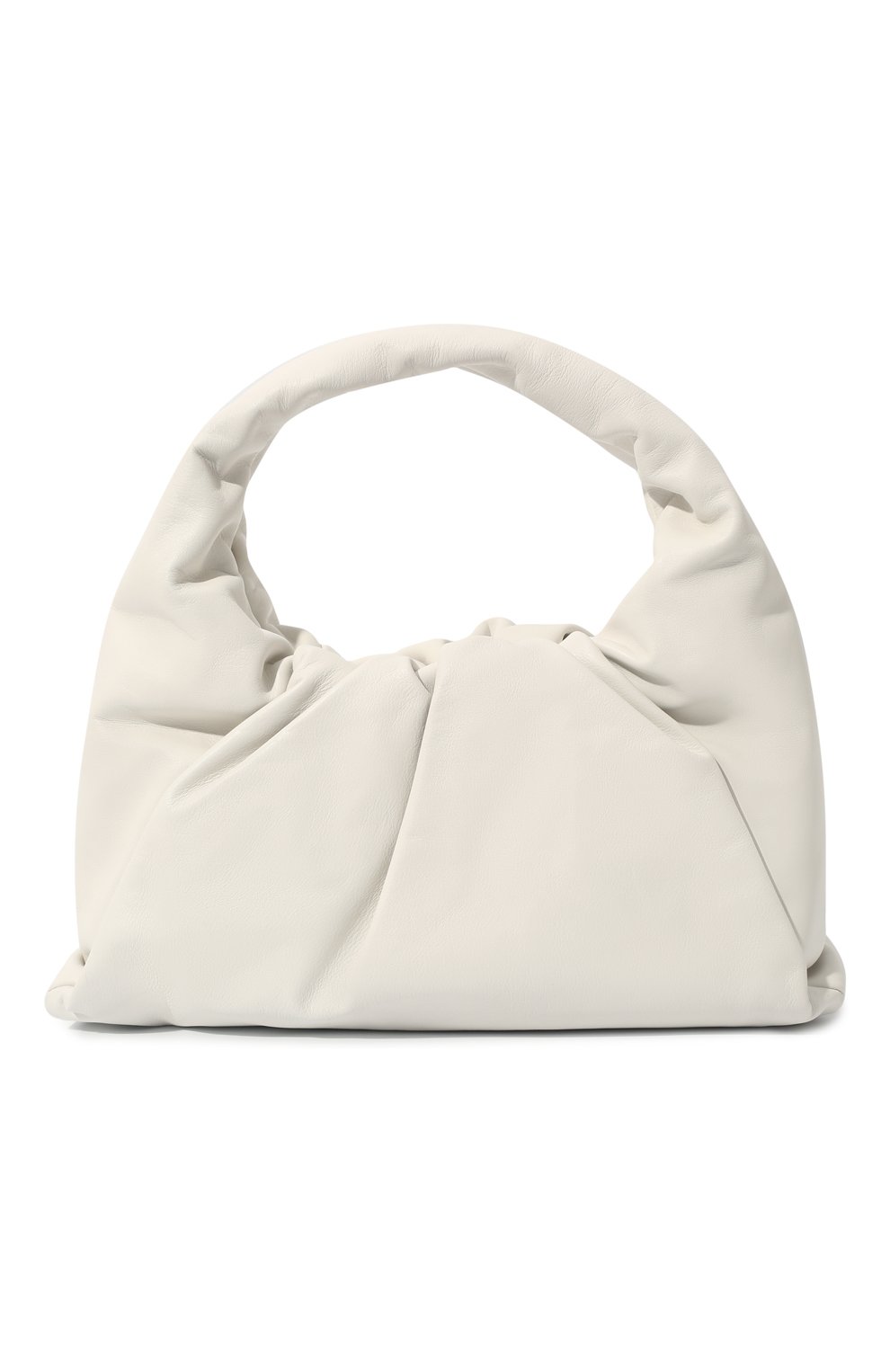 Женская сумка shoulder pouch BOTTEGA VENETA белого цвета, арт. 610524/VCP40 | Фото 1