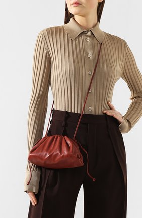 Женский клатч pouch 20 BOTTEGA VENETA кораллового цвета по цене 95400 руб., арт. 585852/VCP40 | Фото 2 Женский клатч pouch 20 BOTTEGA VENETA кораллового цвета, арт. 585852/VCP40 | Фото 2
