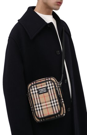 Мужская сумка-планшет BURBERRY бежевого цвета по цене 57200 руб., арт. 8023381 | Фото 2 Мужская сумка-планшет BURBERRY бежевого цвета, арт. 8023381 | Фото 2