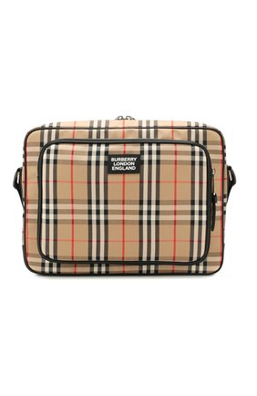 Мужская сумка-мессенджер BURBERRY бежевого цвета по цене 69200 руб., арт. 8023023 | Фото 1 Мужская сумка-мессенджер BURBERRY бежевого цвета, арт. 8023023 | Фото 1