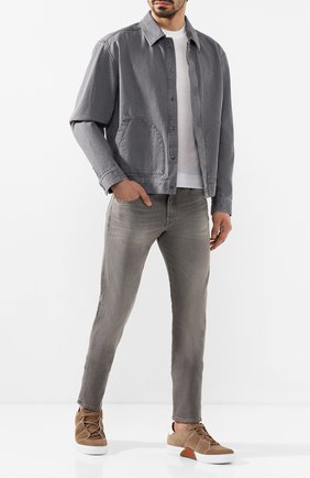 Мужские замшевые кеды tiziano ZEGNA COUTURE бежевого цвета по цене 84050 руб., арт. A2975X-LHKUD | Фото 2 Мужские замшевые кеды tiziano ZEGNA COUTURE бежевого цвета, арт. A2975X-LHKUD | Фото 2 (Материал внутренний: Натуральная кожа; Подошва: Массивная; Статус проверки: Проверена категория; Материал внешний: Замша, Кожа; Материал утеплителя: Без утеплителя; Стили: Классический)