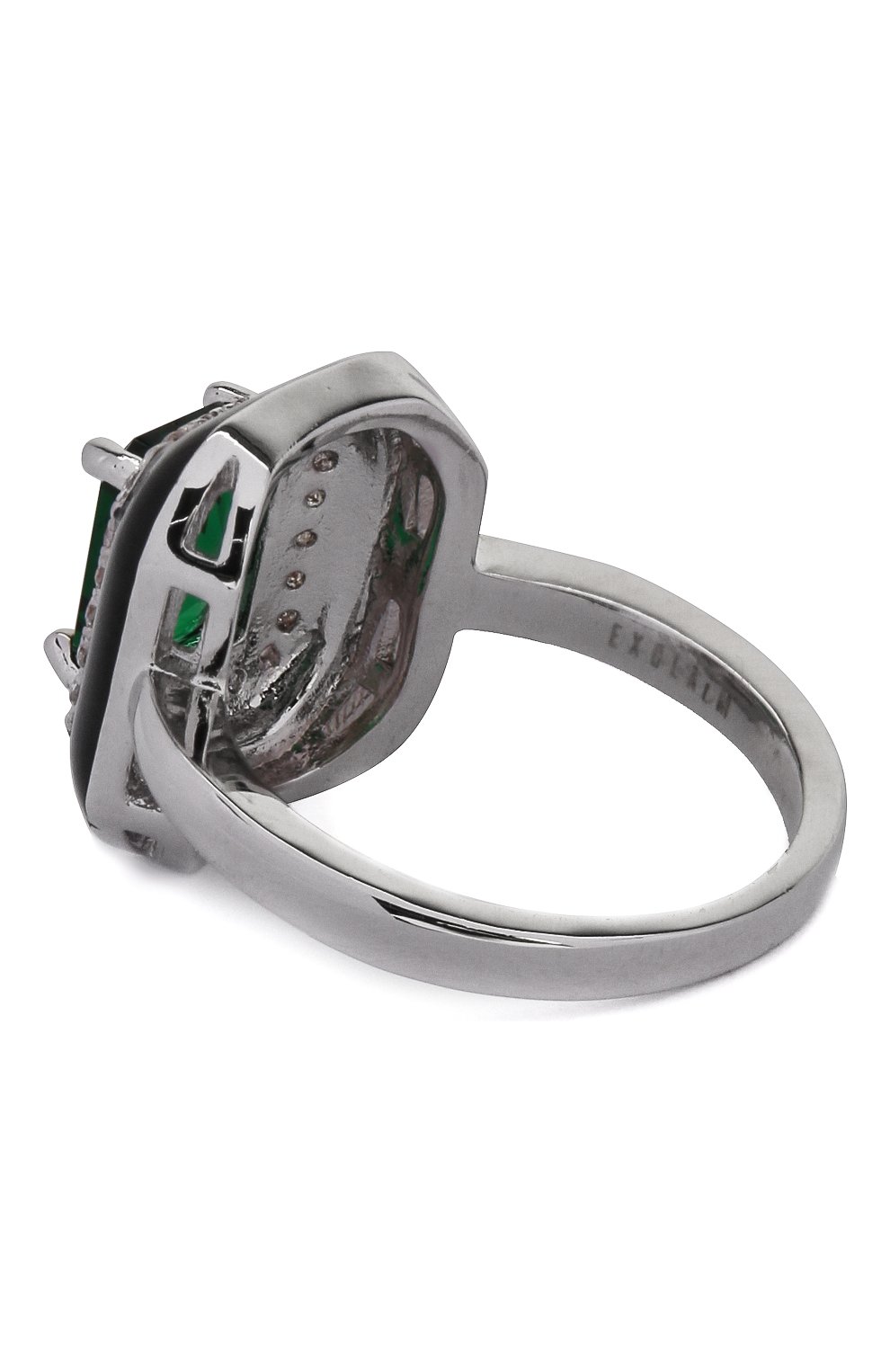 Женское кольцо EXCLAIM серебряного цвета, арт. 037S2779R16 | Фото 2 (Материал: Серебро; Статус проверки: Проверена категория)