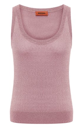 Женская топ MISSONI розового цвета по цене 32800 руб., арт. MDK00066/BK0281 | Фото 1 Женская топ MISSONI розового цвета, арт. MDK00066/BK0281 | Фото 1