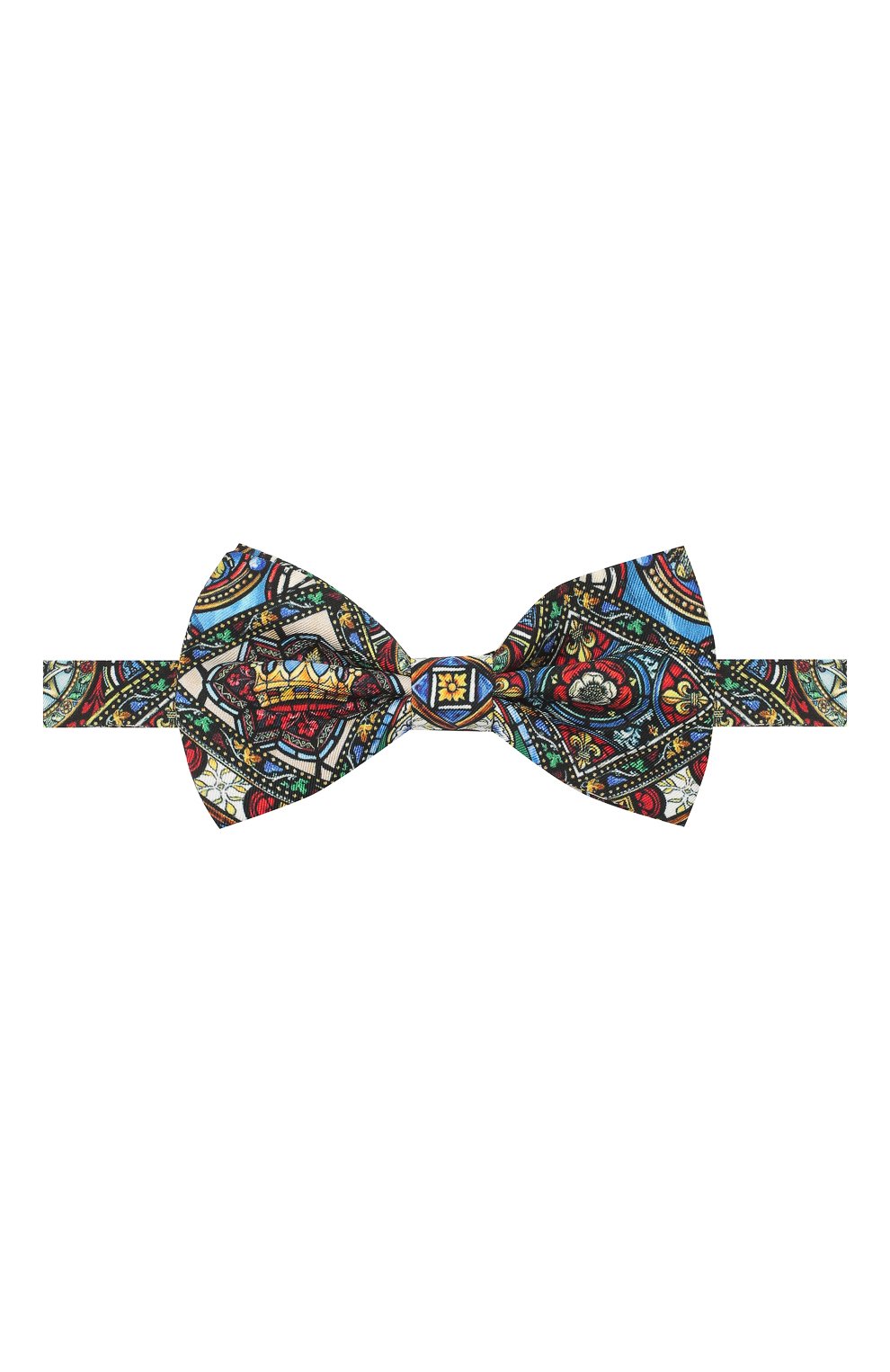 Мужской шелковый галстук-бабочка DOLCE & GABBANA разноцветного цвета, арт. GR053E/G0TDG | Фото 1