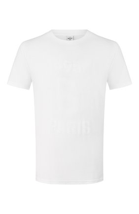 Мужская хлопковая футболка BERLUTI белого цвета по цене 39950 руб., арт. R17JRS39-001 | Фото 1 Мужская хлопковая футболка BERLUTI белого цвета, арт. R17JRS39-001 | Фото 1