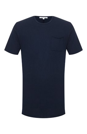 Мужская хлопковая футболка COTTON CITIZEN темно-синего цвета по цене 8995 руб., арт. M602715 | Фото 1 Мужская хлопковая футболка COTTON CITIZEN темно-синего цвета, арт. M602715 | Фото 1