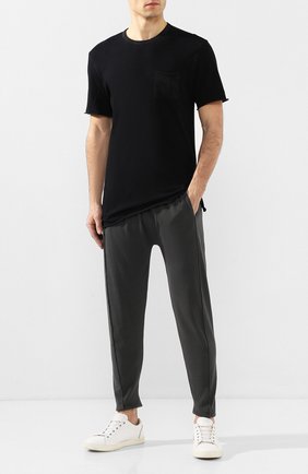 Мужская хлопковая футболка COTTON CITIZEN черного цвета по цене 8995 руб., арт. M602715 | Фото 2 Мужская хлопковая футболка COTTON CITIZEN черного цвета, арт. M602715 | Фото 2