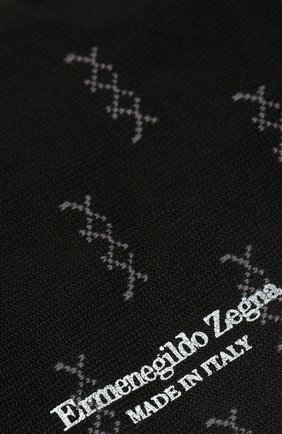 Мужские хлопковые носки ERMENEGILDO ZEGNA черного цвета по цене 2440 руб., арт. N5V402880 | Фото 2 Мужские хлопковые носки ERMENEGILDO ZEGNA черного цвета, арт. N5V402880 | Фото 2