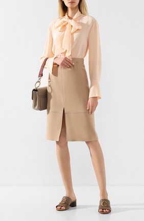 Кожаные мюли Chloé C | Фото №2 Кожаные мюли Chloé C | Фото №2