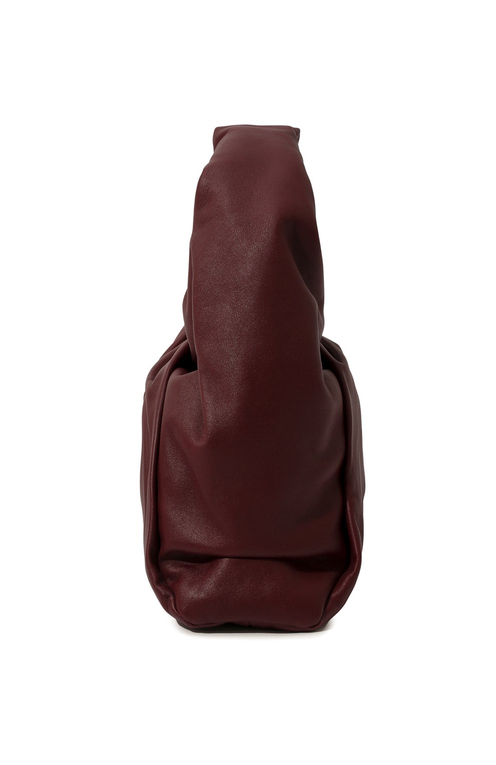 Женская сумка shoulder pouch BOTTEGA VENETA бордового цвета по цене 217500 руб., арт. 610524/VCP40 | Фото 4 Женская сумка shoulder pouch BOTTEGA VENETA бордового цвета, арт. 610524/VCP40 | Фото 4 (Сумки-технические: Сумки top-handle; Материал: Натуральная кожа; Региональные ограничения белый список (Axapta Mercury): RU; Размер: large)