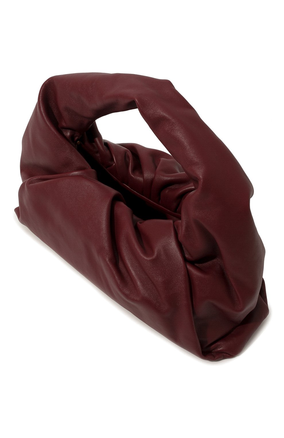 Женская сумка shoulder pouch BOTTEGA VENETA бордового цвета по цене 217500 руб., арт. 610524/VCP40 | Фото 6 Женская сумка shoulder pouch BOTTEGA VENETA бордового цвета, арт. 610524/VCP40 | Фото 6 (Сумки-технические: Сумки top-handle; Материал: Натуральная кожа; Региональные ограничения белый список (Axapta Mercury): RU; Размер: large)