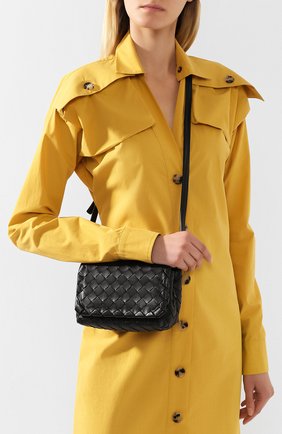 Женская сумка BOTTEGA VENETA черного цвета по цене 93550 руб., арт. 609412/VCPP5 | Фото 2 Женская сумка BOTTEGA VENETA черного цвета, арт. 609412/VCPP5 | Фото 2