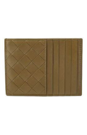Женский кожаный футляр для кредитных карт BOTTEGA VENETA хаки цвета по цене 24850 руб., арт. 608088/VCPP3 | Фото 1 Женский кожаный футляр для кредитных карт BOTTEGA VENETA хаки цвета, арт. 608088/VCPP3 | Фото 1