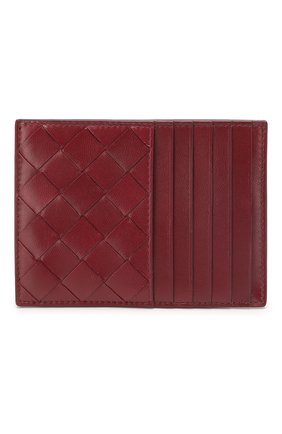 Женский кожаный футляр для кредитных карт BOTTEGA VENETA бордового цвета по цене 24850 руб., арт. 608088/VCPP3 | Фото 1 Женский кожаный футляр для кредитных карт BOTTEGA VENETA бордового цвета, арт. 608088/VCPP3 | Фото 1