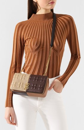 Женская сумка lola small BURBERRY коричневого цвета по цене 109000 руб., арт. 8022977 | Фото 2 Женская сумка lola small BURBERRY коричневого цвета, арт. 8022977 | Фото 2