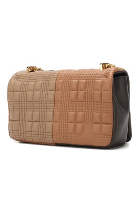 Женская сумка lola small BURBERRY коричневого цвета по цене 99500 руб., арт. 8022977 | Фото 3 Женская сумка lola small BURBERRY коричневого цвета, арт. 8022977 | Фото 3 (Сумки-технические: Сумки через плечо; Материал: Натуральная кожа; Ремень/цепочка: На ремешке; Размер: small)