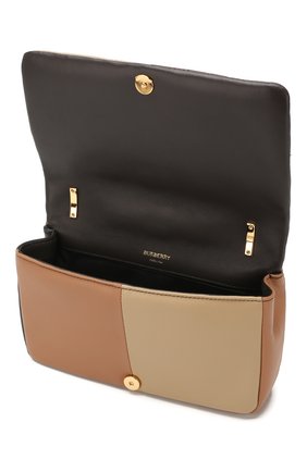 Женская сумка lola small BURBERRY коричневого цвета по цене 99500 руб., арт. 8022977 | Фото 4 Женская сумка lola small BURBERRY коричневого цвета, арт. 8022977 | Фото 4 (Сумки-технические: Сумки через плечо; Материал: Натуральная кожа; Ремень/цепочка: На ремешке; Размер: small)