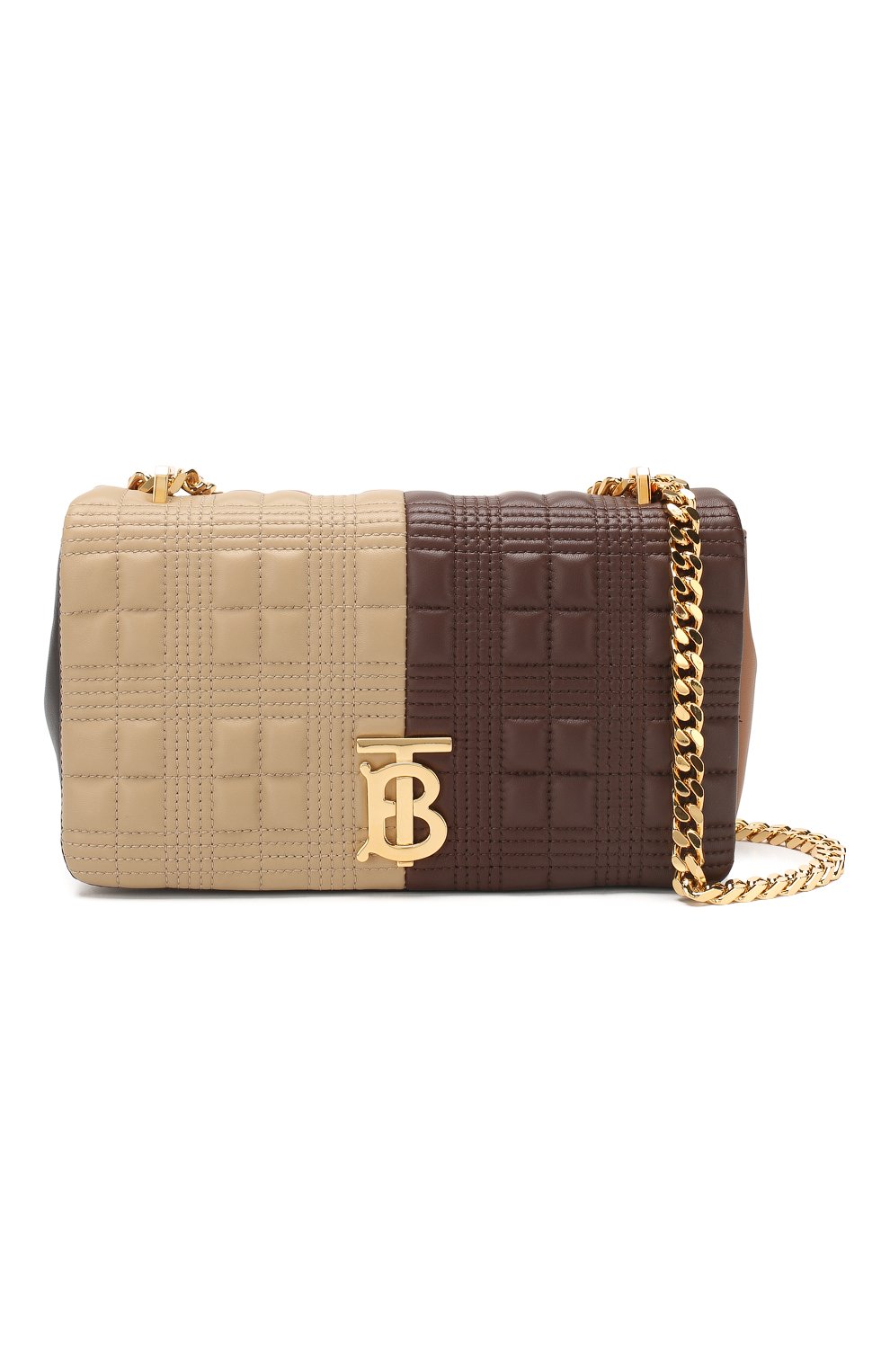 Женская сумка lola small BURBERRY коричневого цвета по цене 99500 руб., арт. 8022977 | Фото 5 Женская сумка lola small BURBERRY коричневого цвета, арт. 8022977 | Фото 5 (Сумки-технические: Сумки через плечо; Материал: Натуральная кожа; Ремень/цепочка: На ремешке; Размер: small)