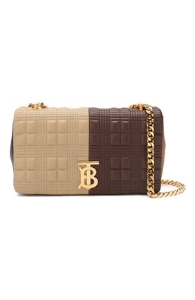 Женская сумка lola small BURBERRY коричневого цвета по цене 99500 руб., арт. 8022977 | Фото 5 Женская сумка lola small BURBERRY коричневого цвета, арт. 8022977 | Фото 5 (Сумки-технические: Сумки через плечо; Материал: Натуральная кожа; Ремень/цепочка: На ремешке; Размер: small)