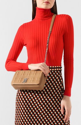 Женская сумка lola small BURBERRY бежевого цвета по цене 100000 руб., арт. 8022600 | Фото 2 Женская сумка lola small BURBERRY бежевого цвета, арт. 8022600 | Фото 2