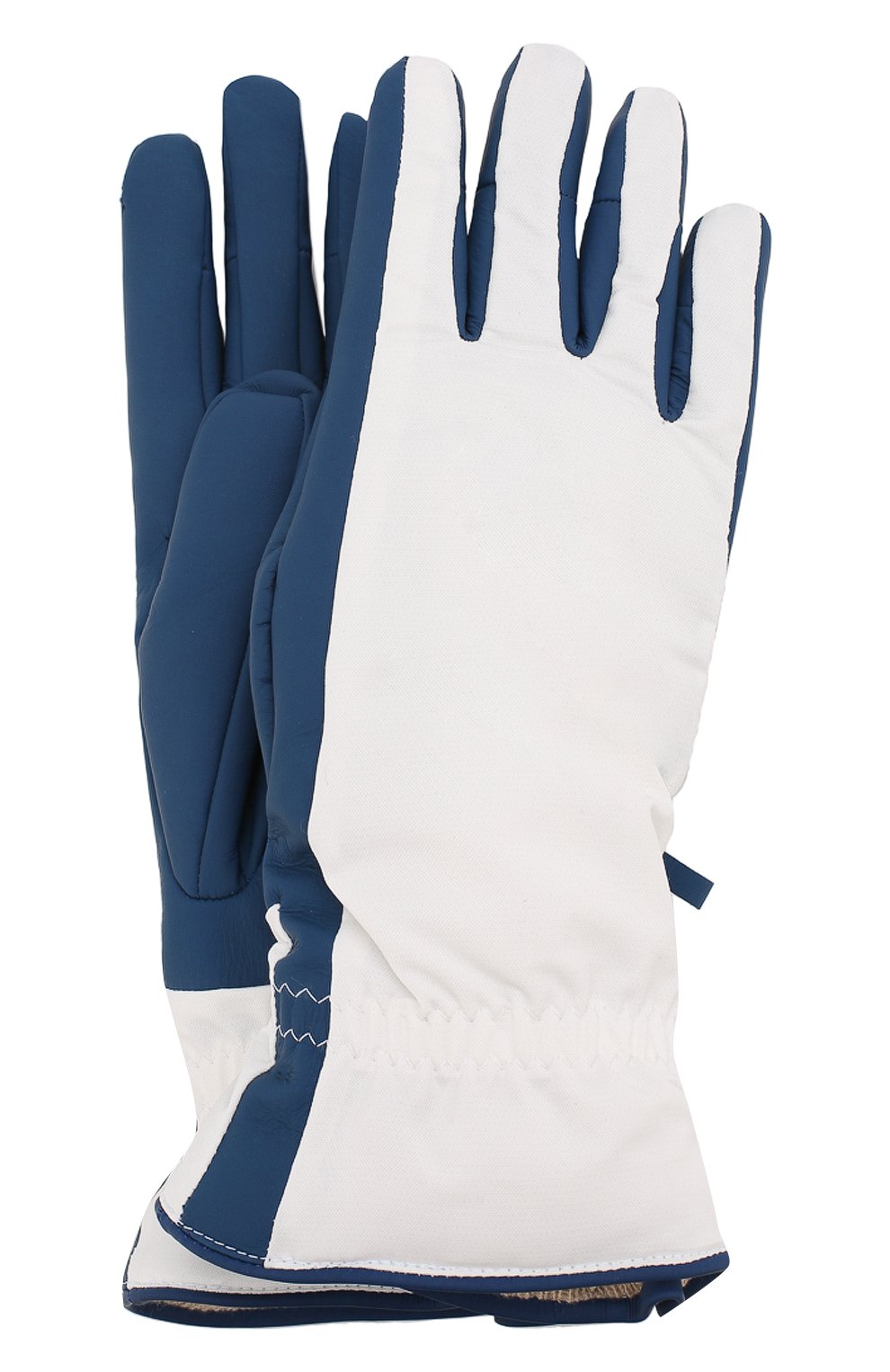 Женские перчатки icer LORO PIANA синего цвета, арт. FAL0273 | Фото 1 (Материал: Натуральная кожа; Региональные ограничения белый список (Axapta Mercury): RU)