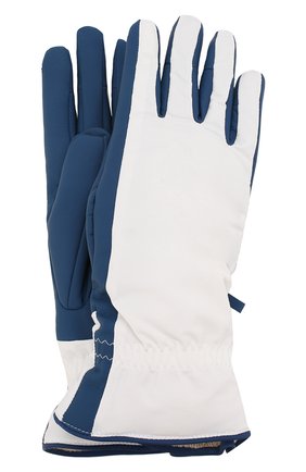 Женские перчатки icer LORO PIANA синего цвета, арт. FAL0273 | Фото 1 (Региональные ограничения белый список (Axapta Mercury): RU; Материал: Натуральная кожа)
