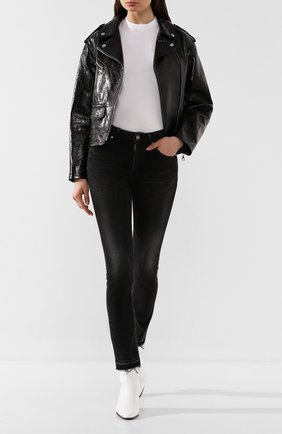 Женская хлопковая футболка DSQUARED2 белого цвета по цене 15600 руб., арт. S80GC0002/S23009 | Фото 2 Женская хлопковая футболка DSQUARED2 белого цвета, арт. S80GC0002/S23009 | Фото 2