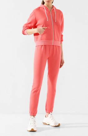 Женский хлопковая толстовка WILDFOX красного цвета по цене 14550 руб., арт. WFL40A000 | Фото 2 Женский хлопковая толстовка WILDFOX красного цвета, арт. WFL40A000 | Фото 2