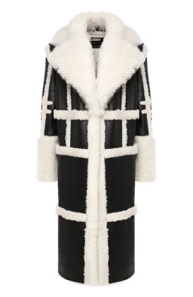 Женская дубленка ALEXANDER MCQUEEN черно-белого цвета по цене 481500 руб., арт. 610874/Q5ADE | Фото 1 Женская дубленка ALEXANDER MCQUEEN черно-белого цвета, арт. 610874/Q5ADE | Фото 1