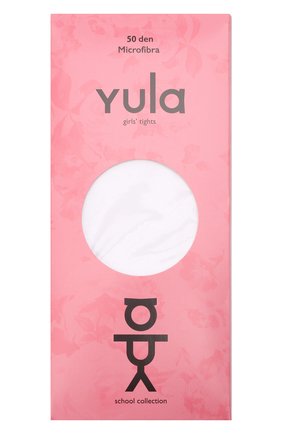 Детские колготки circles 50 den YULA белого цвета по цене 860 руб., арт. YU-94 | Фото 1 Детские колготки circles 50 den YULA белого цвета, арт. YU-94 | Фото 1