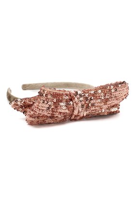 Детского ободок FLOWER ME розового цвета по цене 9900 руб., арт. HAIRBAND-BOW-ST016007М | Фото 2 Детского ободок FLOWER ME розового цвета, арт. HAIRBAND-BOW-ST016007М | Фото 2