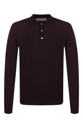 Мужское шерстяное поло CORNELIANI бордового цвета по цене 26100 руб., арт. 00M507-0025100/00 | Фото 1 Мужское шерстяное поло CORNELIANI бордового цвета, арт. 00M507-0025100/00 | Фото 1