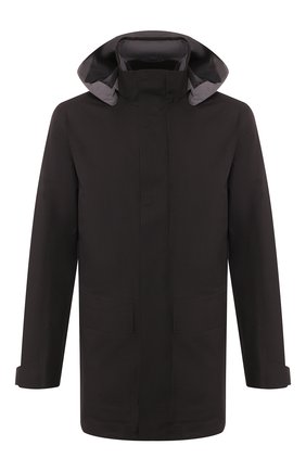 Мужская парка Z ZEGNA черного цвета по цене 98500 руб., арт. VU015/ZZ110 | Фото 1 Мужская парка Z ZEGNA черного цвета, арт. VU015/ZZ110 | Фото 1