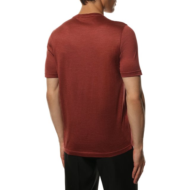 фото Шелковая футболка andrea campagna