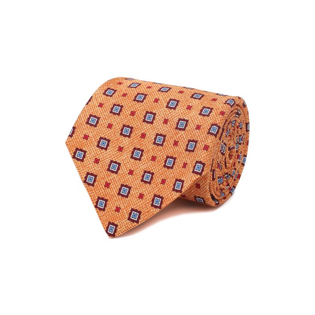 Шелковый галстук Kiton 10738267