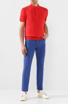 Мужской брюки KITON синего цвета по цене 83500 руб., арт. UPNJSJ07S73 | Фото 2 Мужской брюки KITON синего цвета, арт. UPNJSJ07S73 | Фото 2