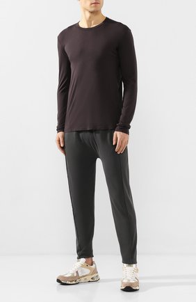 Мужская хлопковый лонгслив COTTON CITIZEN темно-серого цвета по цене 8555 руб., арт. M70011 | Фото 2 Мужская хлопковый лонгслив COTTON CITIZEN темно-серого цвета, арт. M70011 | Фото 2