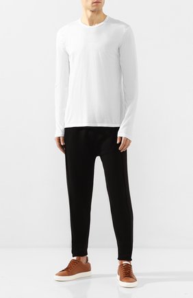 Мужская хлопковый лонгслив COTTON CITIZEN белого цвета по цене 8555 руб., арт. M70011 | Фото 2 Мужская хлопковый лонгслив COTTON CITIZEN белого цвета, арт. M70011 | Фото 2