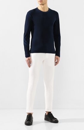 Мужская хлопковый лонгслив COTTON CITIZEN темно-синего цвета по цене 8555 руб., арт. M70011 | Фото 2 Мужская хлопковый лонгслив COTTON CITIZEN темно-синего цвета, арт. M70011 | Фото 2