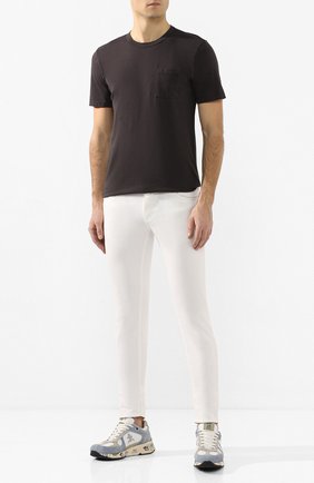 Мужская хлопковая футболка COTTON CITIZEN темно-серого цвета по цене 8995 руб., арт. M6003105 | Фото 2 Мужская хлопковая футболка COTTON CITIZEN темно-серого цвета, арт. M6003105 | Фото 2