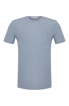 Мужская хлопковая футболка COTTON CITIZEN голубого цвета по цене 8995 руб., арт. M6003105 | Фото 1 Мужская хлопковая футболка COTTON CITIZEN голубого цвета, арт. M6003105 | Фото 1
