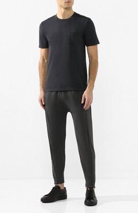 Мужская хлопковая футболка COTTON CITIZEN темно-синего цвета по цене 8995 руб., арт. M6003105 | Фото 2 Мужская хлопковая футболка COTTON CITIZEN темно-синего цвета, арт. M6003105 | Фото 2