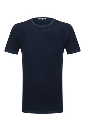 Мужская хлопковая футболка COTTON CITIZEN темно-синего цвета по цене 7365 руб., арт. M60011 | Фото 1 Мужская хлопковая футболка COTTON CITIZEN темно-синего цвета, арт. M60011 | Фото 1