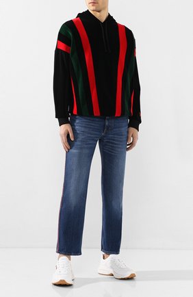 Мужские джинсы GUCCI синего цвета по цене 69950 руб., арт. 561057/XDA1J | Фото 2 Мужские джинсы GUCCI синего цвета, арт. 561057/XDA1J | Фото 2
