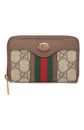 Мужской кошелек для монет GUCCI бежевого цвета по цене 33900 руб., арт. 597613/96IWT | Фото 1 Мужской кошелек для монет GUCCI бежевого цвета, арт. 597613/96IWT | Фото 1