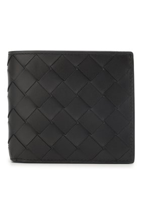 Мужской кожаное портмоне BOTTEGA VENETA темно-синего цвета по цене 47900 руб., арт. 607477/VCPQ4 | Фото 1 Мужской кожаное портмоне BOTTEGA VENETA темно-синего цвета, арт. 607477/VCPQ4 | Фото 1