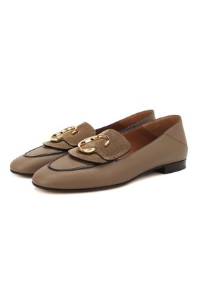 Кожаные лоферы Chloé C | Фото №1 Кожаные лоферы Chloé C | Фото №1