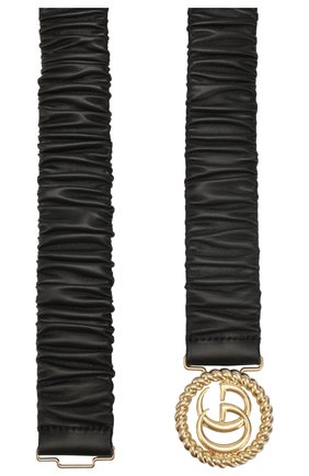 Женский кожаный пояс GUCCI черного цвета по цене 47500 руб., арт. 602074/B340G | Фото 2 Женский кожаный пояс GUCCI черного цвета, арт. 602074/B340G | Фото 2
