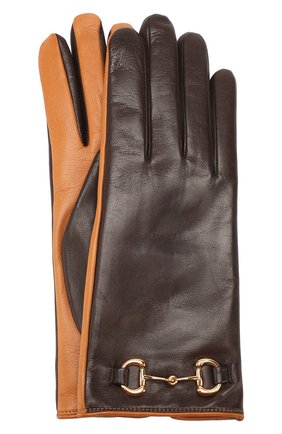 Женские кожаные перчатки GUCCI коричневого цвета по цене 32300 руб., арт. 603635/3SA03 | Фото 1 Женские кожаные перчатки GUCCI коричневого цвета, арт. 603635/3SA03 | Фото 1